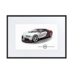 CHIRON Matte Paper Framed Poster With Mat
