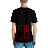 FLI CITY ENJOY LIFE Black Large-Style Men's T-shirt