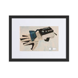 The Glove Matte Paper Framed Poster With Mat