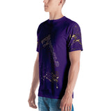 ON TOP OF THE WORLD (Purple) Men's T-shirt