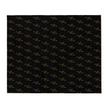 SAUCE CULTURE UNLIMITED (Black, Pure Gold) Throw Blanket