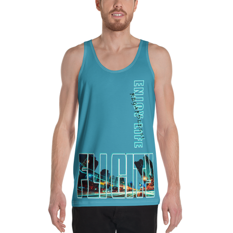 ELR FLI CITY (Cool Blue) Large-Style Tank Top