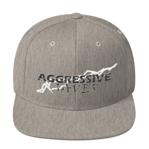 AGGRESSIVE SAVER Snapback Hat