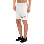 ENJOY LIFE REGARDLESS! Red Trim Men's Athletic Long Shorts