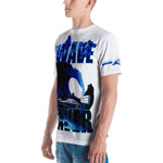 AGGRESSIVE SAVE OR SHARK PREY Large - Style Men's T-shirt