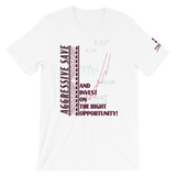 Invest On Right Opportunity Short-Sleeve Unisex T-Shirt