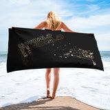 ON TOP OF THE WORLD Towel