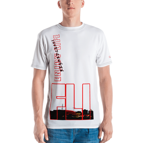 ELR FLI CITY Large-Style Men's T-shirt