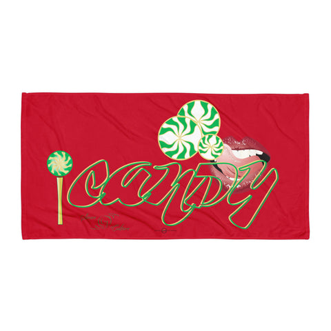 iCANDY (Red) Towel