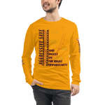 Invest On Right opportunity Unisex Long Sleeve Tee