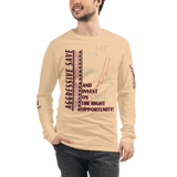 Invest On Right opportunity Unisex Long Sleeve Tee